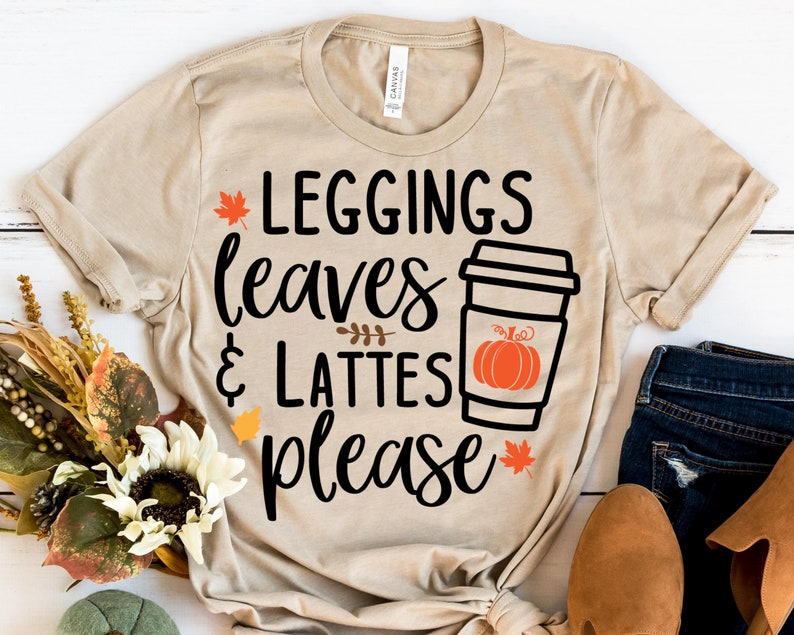 Leggings Leaves and Lattes Please